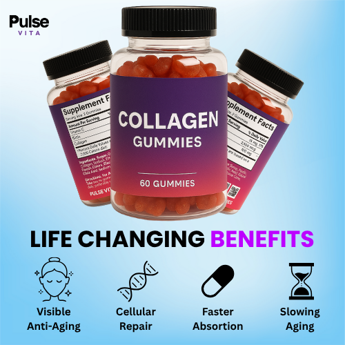 Pulse Vita Collagen Gummies | Hair, Skin & Nails