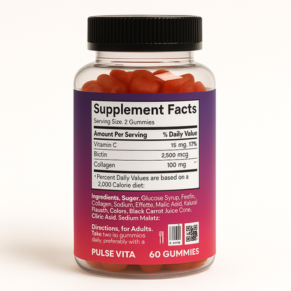 Pulse Vita Collagen Gummies | Hair, Skin & Nails